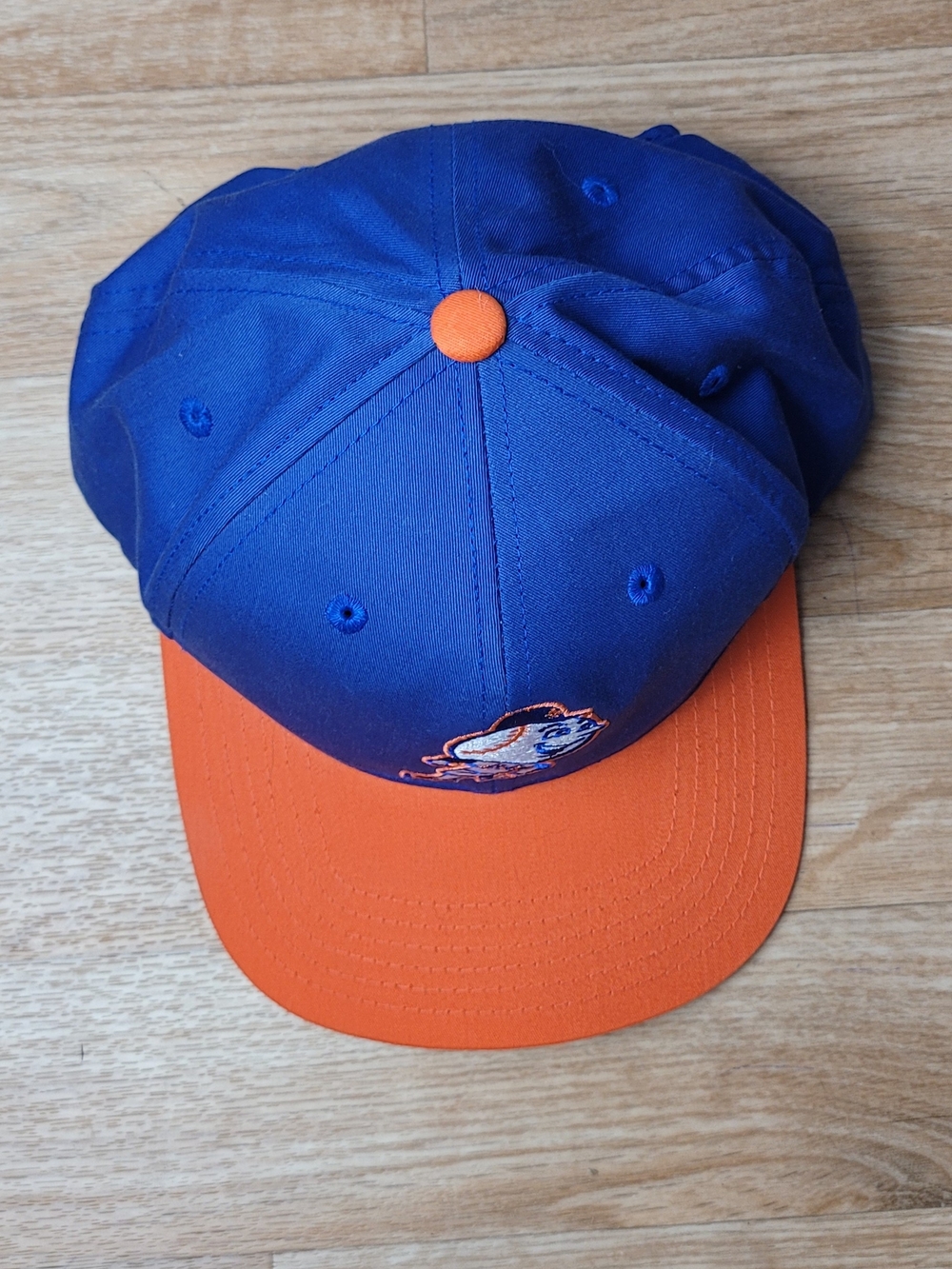 American Needle Mets Royal Blue Snapback Cap with Red Label - Picture 5 of 8